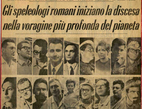 STORIA DELLO SPELEO CLUB ROMA – SPEDIZIONE AL GOUFFRE BERGER AGOSTO 1967 (di Antonio Mariani)