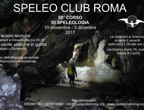 58° Corso di speleologia