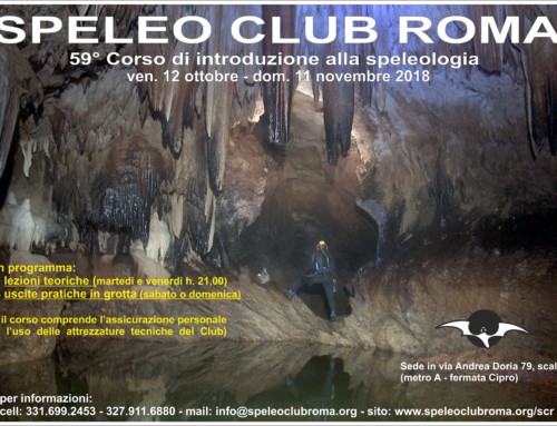 59° Corso di speleologia