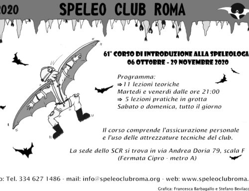 61° Corso di speleologia